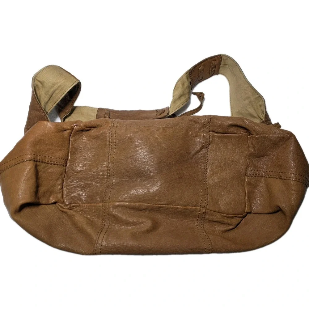 Lucky Brand Leather Hobo Bag Slouchy Vintage Y2K Boho